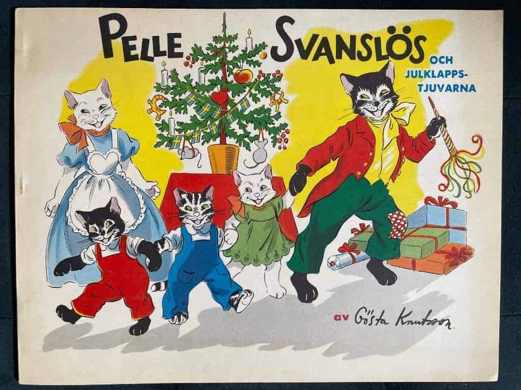 Gösta Knutsson  Lucie Lundberg : Pelle Svanslös och julklappstjuvarna