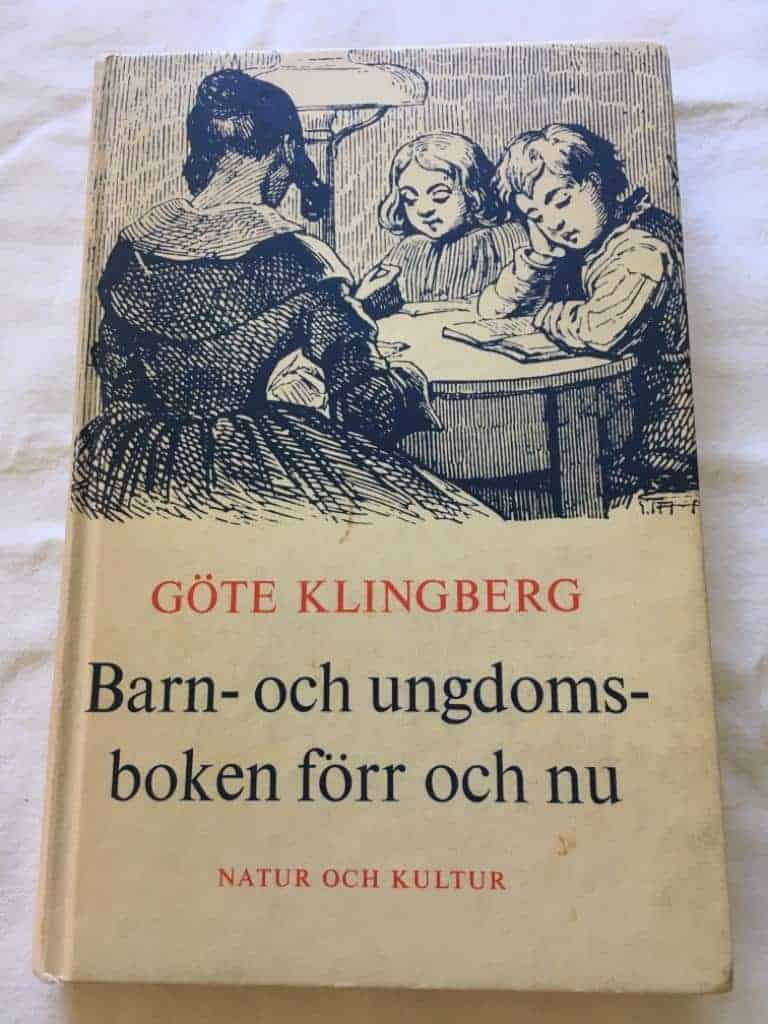 Göte Klingberg : Barn och Ungdomsboken förr och nu