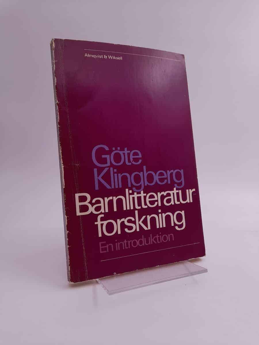 Göte Klingberg : Barnlitteraturforskning