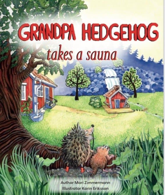 Grandpa Hedgehog takes a sauna