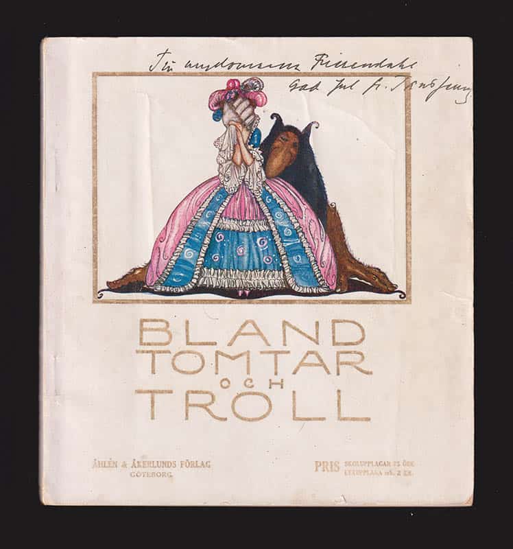Granér, Cyrus (1870-1937) [Red.] ; Bauer, John (1882-1918) : Bland tomtar och troll. Åttonde årgången [8]. En samling sagor med teckningar av John Bauer