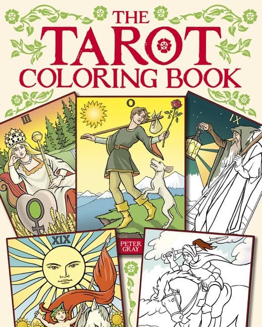 Gray Peter : Tarot Coloring Book