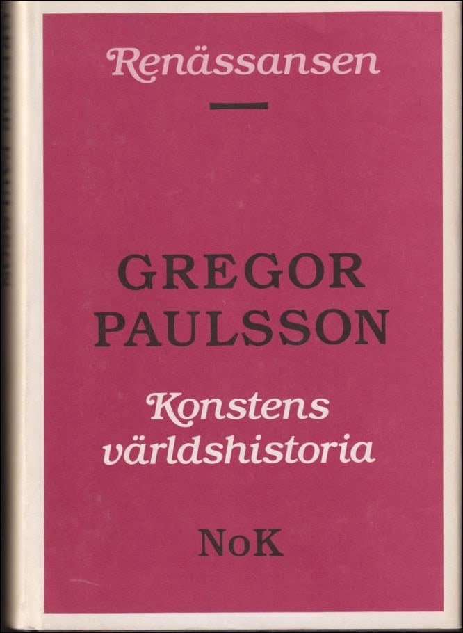 Gregor Paulsson : Konstens världshistoria