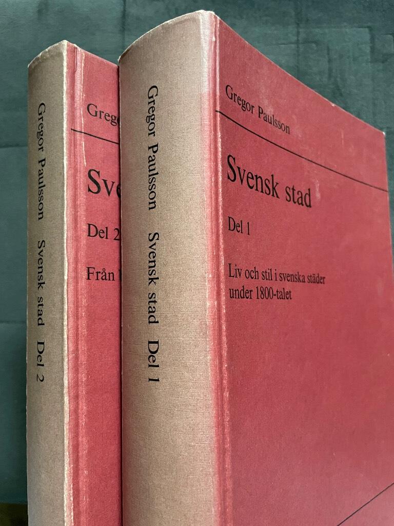 Gregor Paulsson : Svensk stad I-II