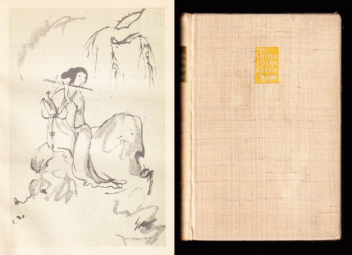 Greiner, Leo ; Tsou Ping Shou : Chinesische Abende. Novellen und Geschichten. In Gemeinschaft mit Tsou Ping Shou aus der chinesischen Ursprache übertragen von Leo Greiner. Mit zehn Originallithographien von Emil Orlik