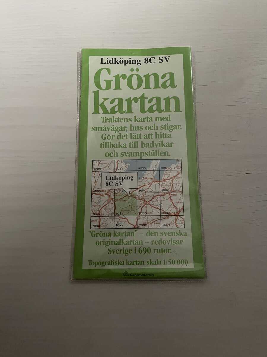 Gröna kartan - Lidköping 8C SV