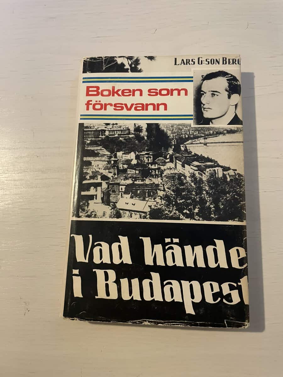 G:son Lars Berg : Boken som försvann