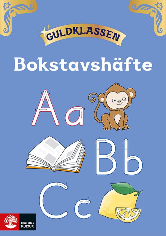 Guldklassen åk 1 Bokstavshäfte (10-pack)