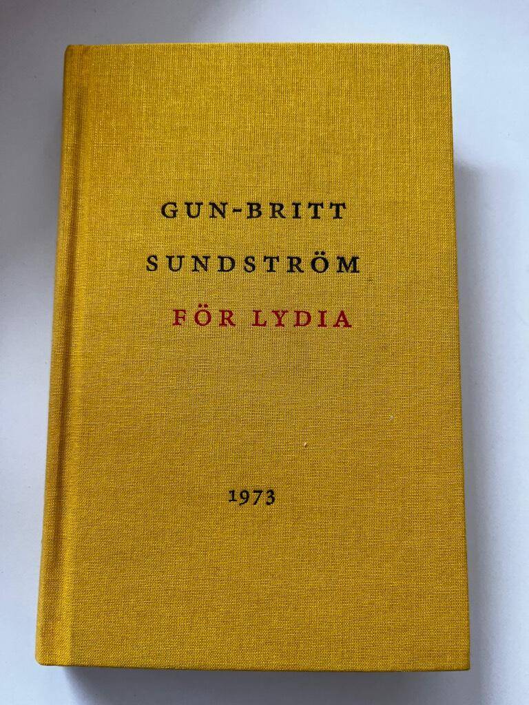 Gun-Britt Sundström : För Lydia
