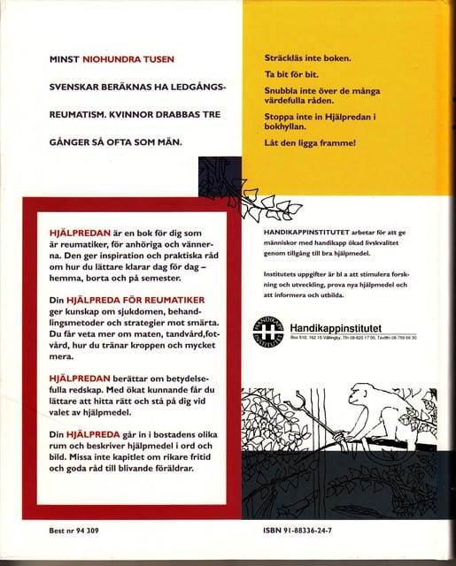 Gunilla Hammarskiöld : Hjälpreda för reumatiker Lev lättare medhjälpmedel