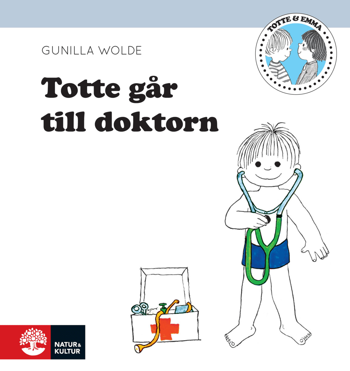 Gunilla Wolde : Totte går till doktorn (jiddisch)