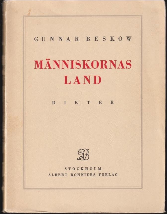 Gunnar Beskow : Människornas land