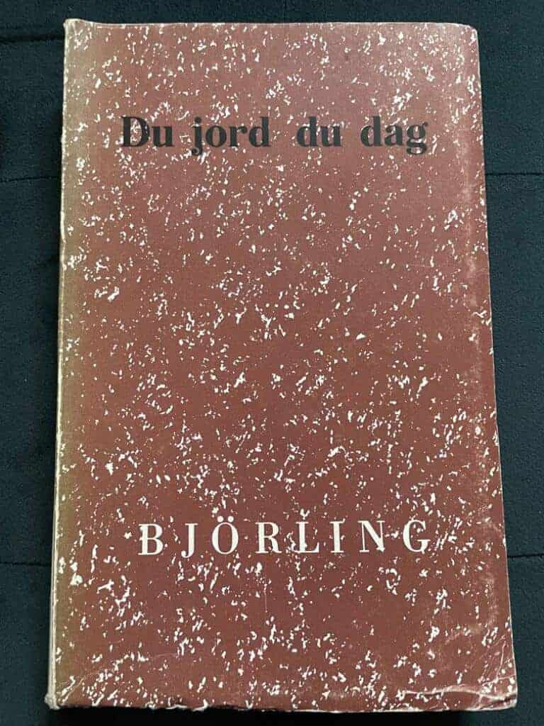 Gunnar Björling : Du jord du dag
