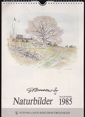Gunnar Brusewitz : Brusewitz, Gunnar Naturbilder Kalender 1985