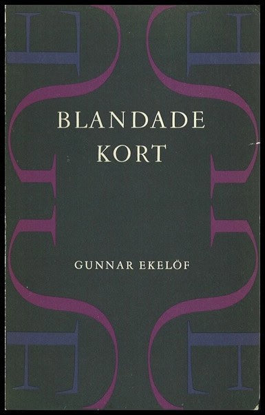 Gunnar Ekelöf : Blandade kort