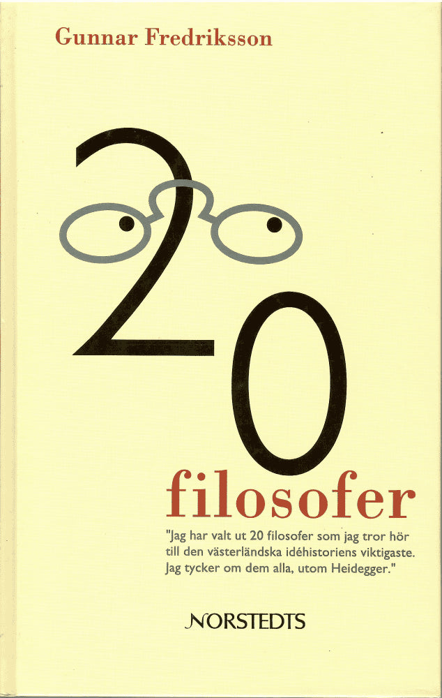 Gunnar Fredriksson : 20 filosofer