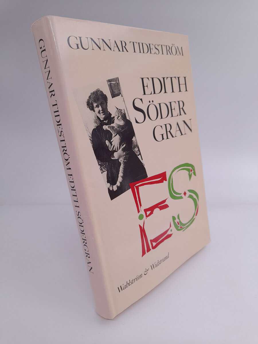 Gunnar Tideström : Edith Södergran