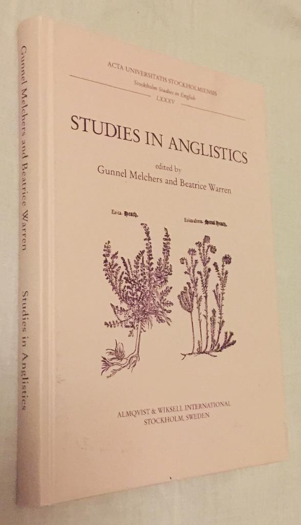 Gunnel Melchers ; Beatrice Warren : Studies in Anglistics