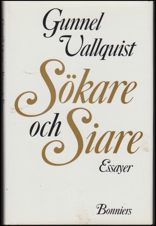 Gunnel Vallquist : Sökare och siare