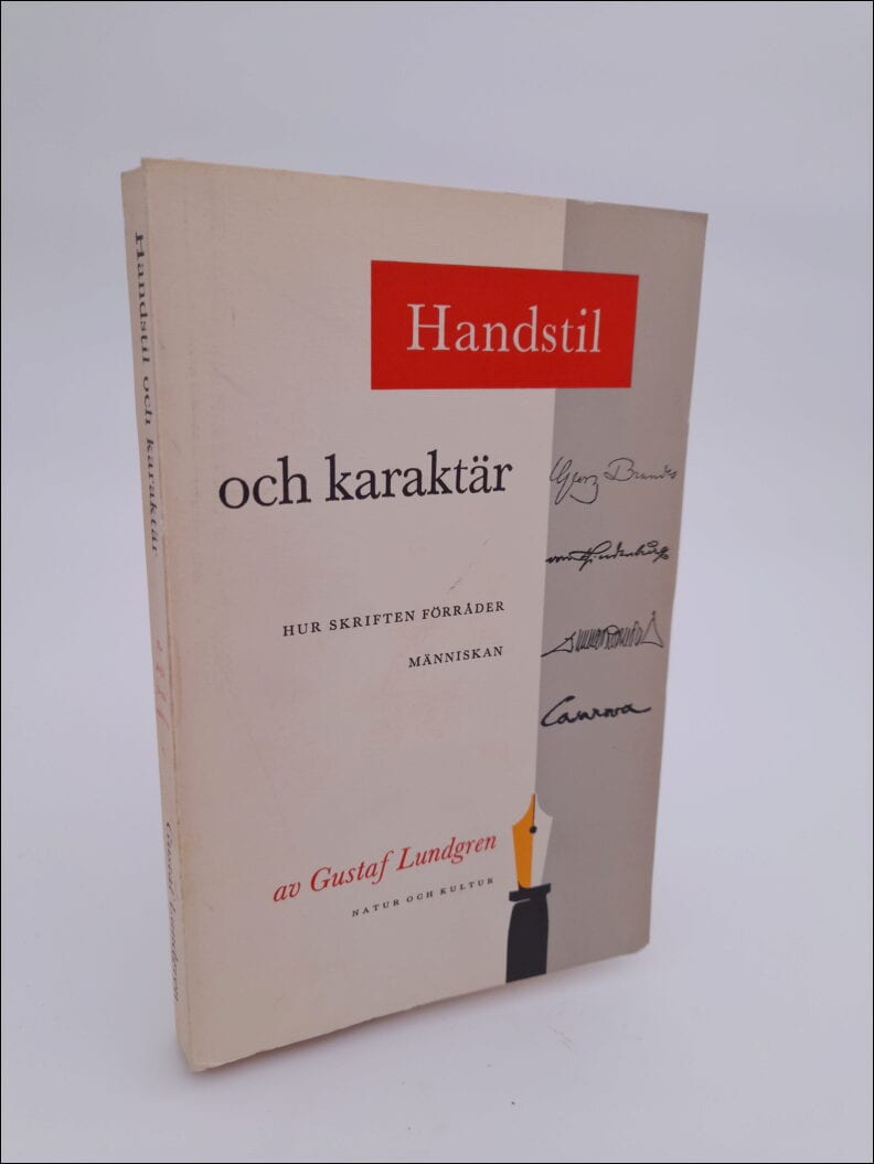 Gustaf Lundgren : Handstil och karaktär