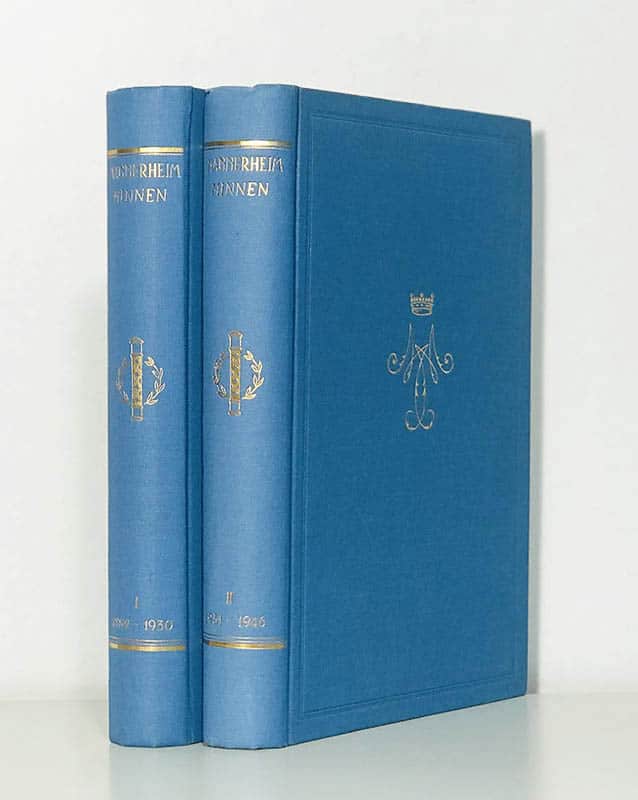 Gustaf Mannerheim : Minnen. Del l. 1882-1930. Del ll. 1931-1946 (komplett)