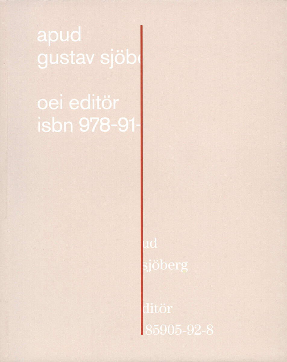 Gustav Sjöberg : apud