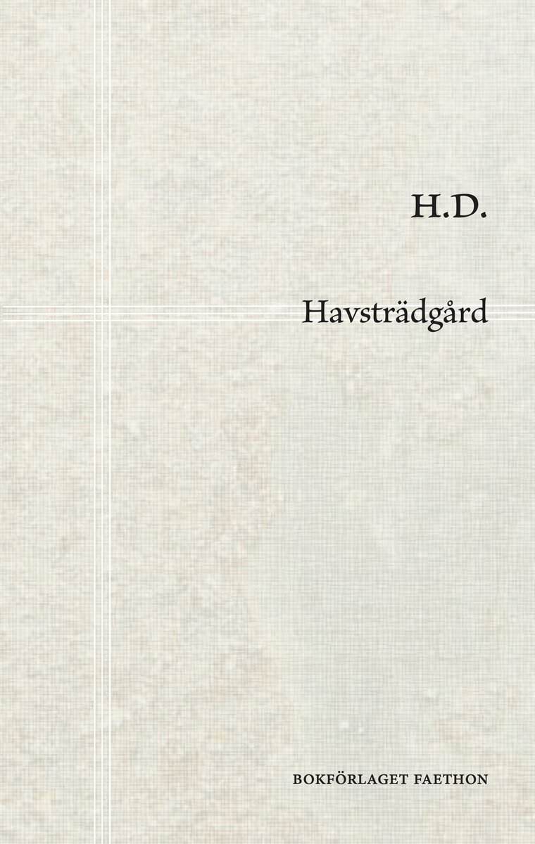 H. D. ; Doolittle, Hilda : Havsträdgård