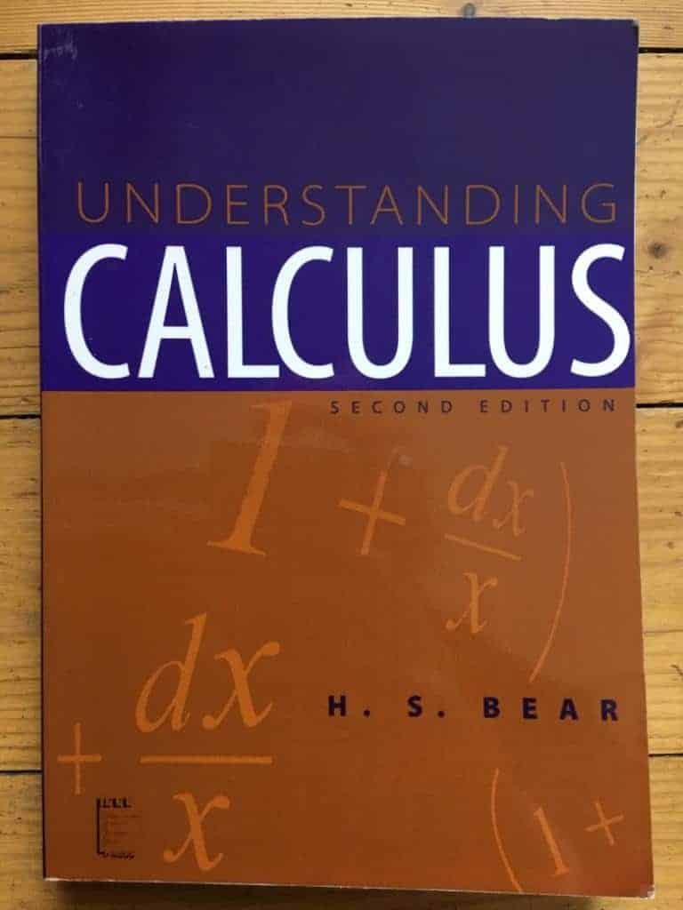 H. S. Bear : Understanding calculus