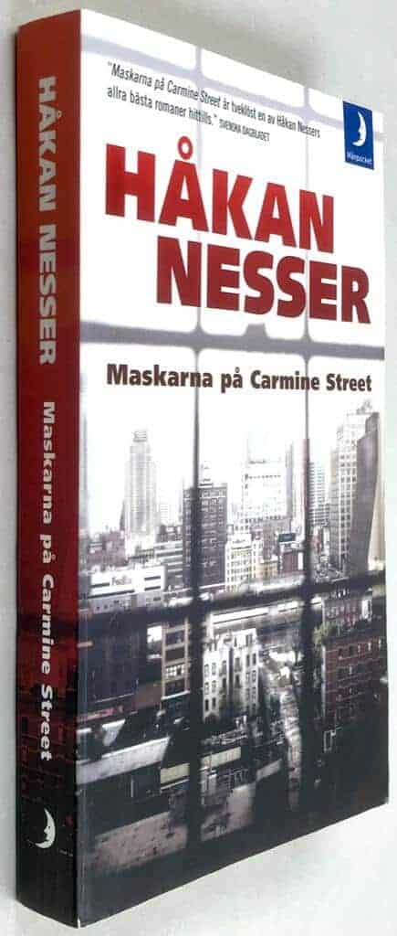Håkan Nesser : Maskarna på Carmine Street - Storstadstrilogin - Bok 1