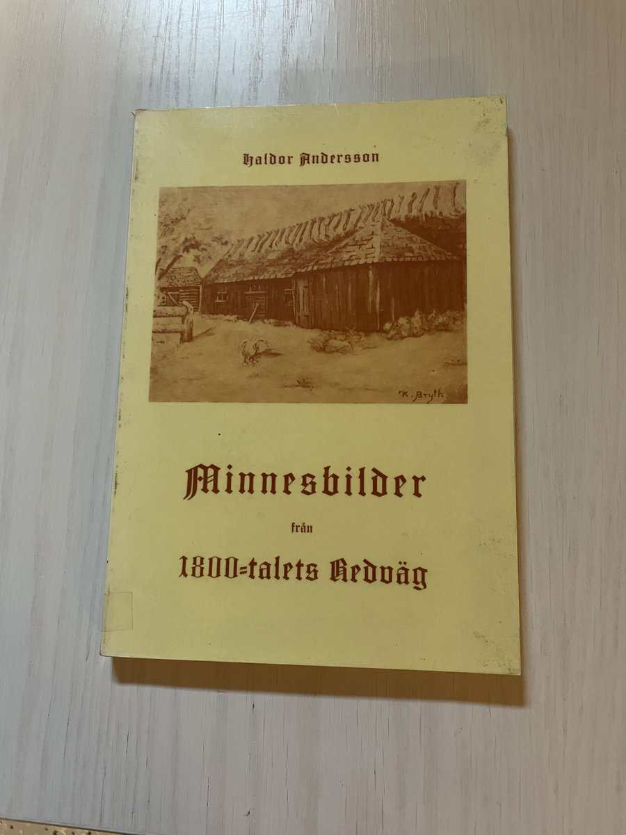 Haldor Andersson : Minnesbilder från 1800-talets redväg I (1)