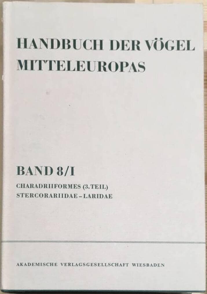 Handbuch der Vögel Mitteleuropas 8, del I