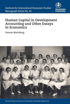 Hannes Malmberg : Human capital in development accounting and other essays in economics