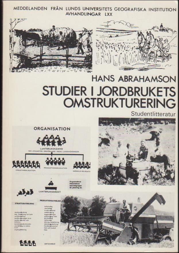 Hans Abrahamson : Studier i jordbrukets omstrukturering