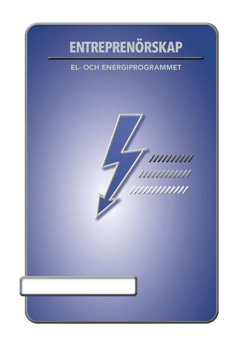 Hellström, Hans ; Andersson, Rickard : BokGym Entreprenörskap El, bok