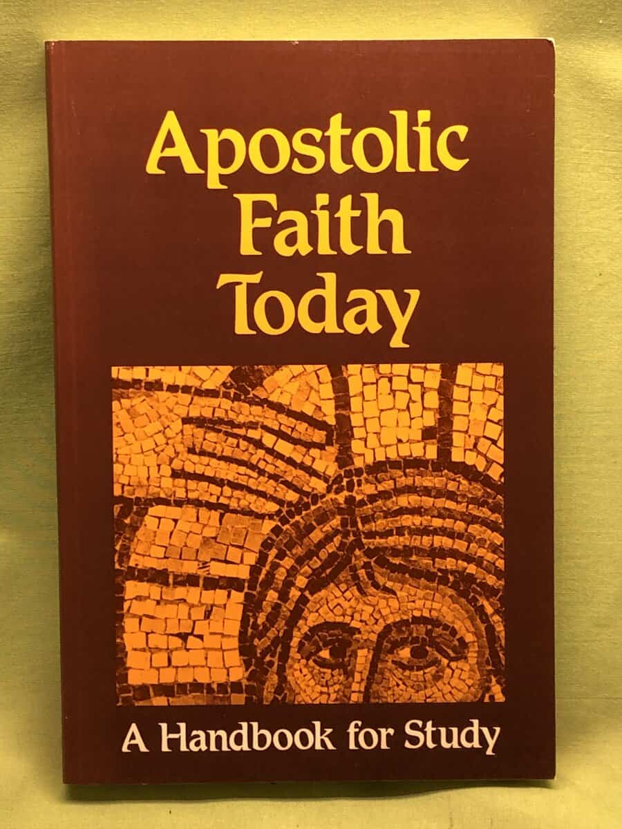Hans-Georg Link : Apostolic faith today