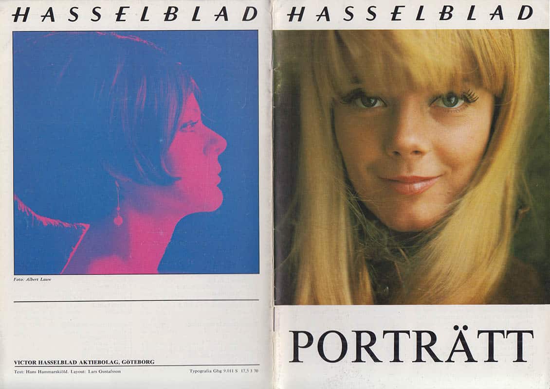 Hans Hammarskiöld : Porträtt. Utgiven av Victor Hasselblad AB, Göteborg