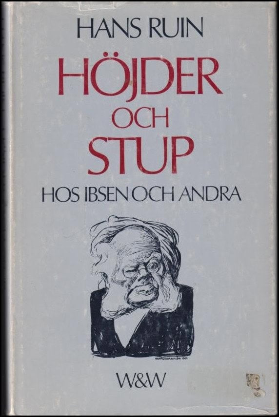 Hans Ruin : Höjder och stup hos Ibsen och några andra