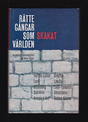 Hans Villius : Rättegångar som skakat världen