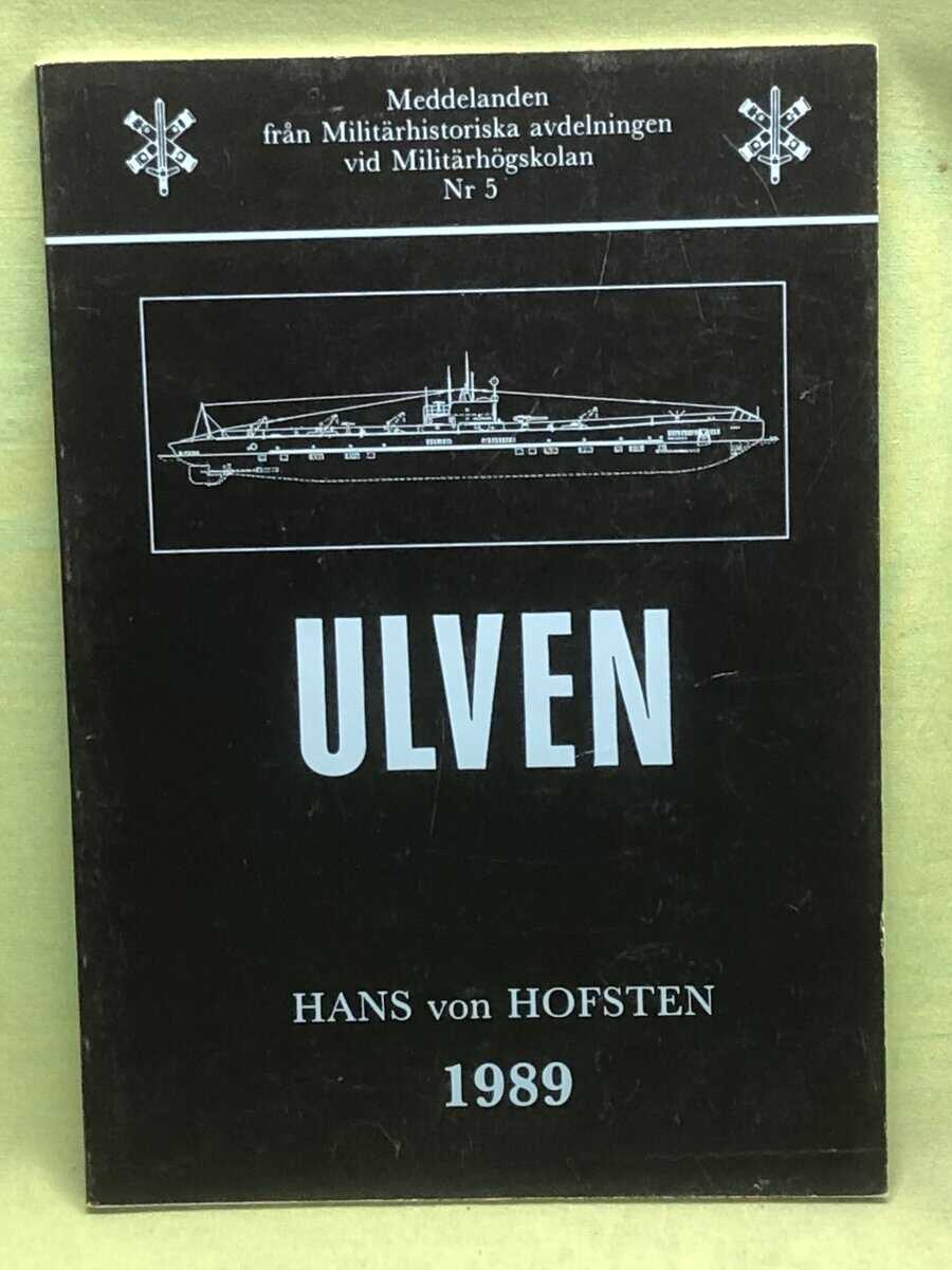 Hans von Hofsten 1989 : Ulven
