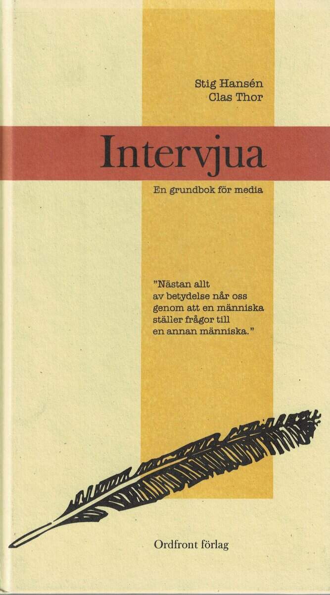 Hansén, Stig ; Thor, Clas : Intervjua