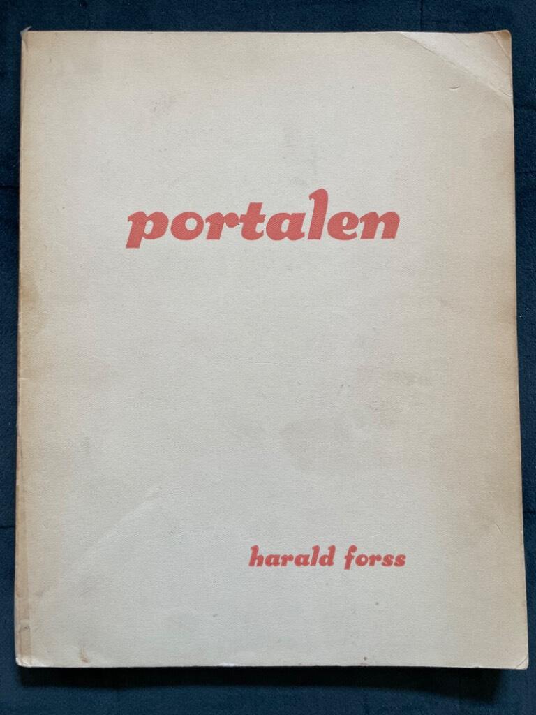 Harald Forss : Portalen (dedikationsexemplar)
