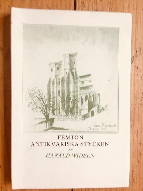 Harald Wideen : Femton antikvariska stycken