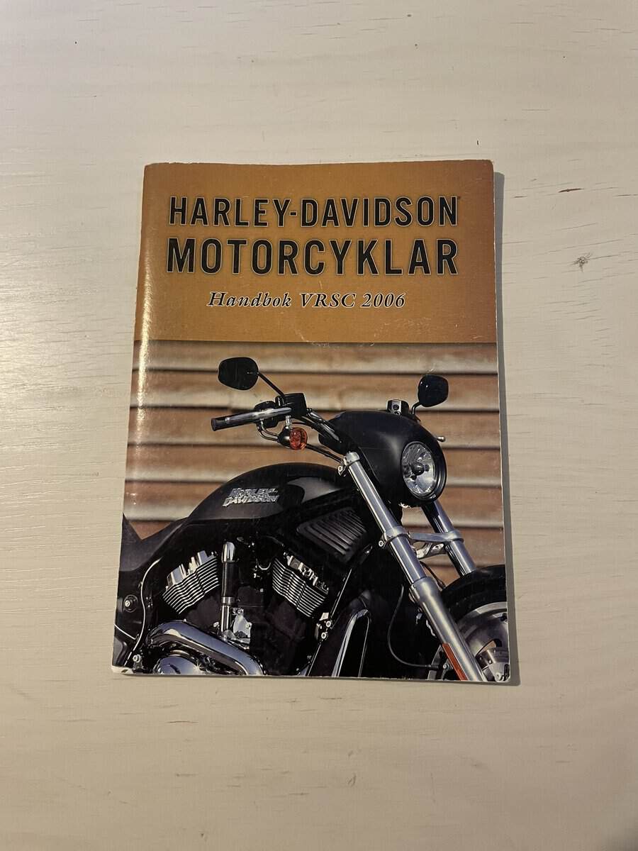 Harley-Davidson motorcyklar - handbok VRSC 2006