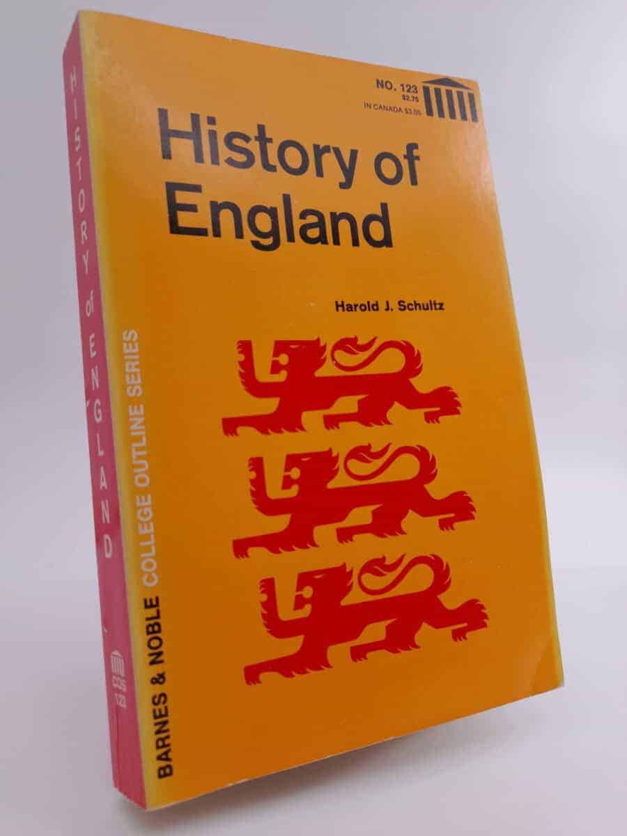 Harold J. Schultz : History of England