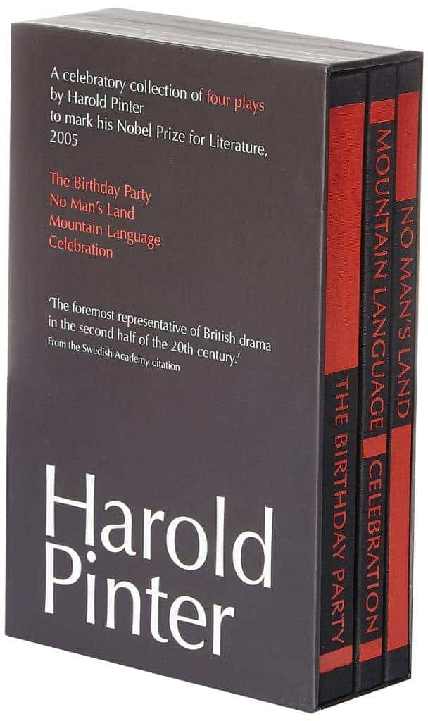 Harold Pinter : Harold Pinter Celebratory Boxed Set