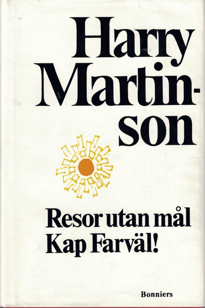 Harry Martinson : Resor utan mål