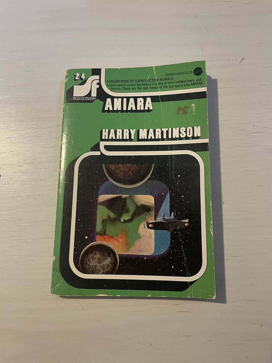 Harry Martinson : SF Rediscovery nr 24 - Aniara - a review of man in time and space