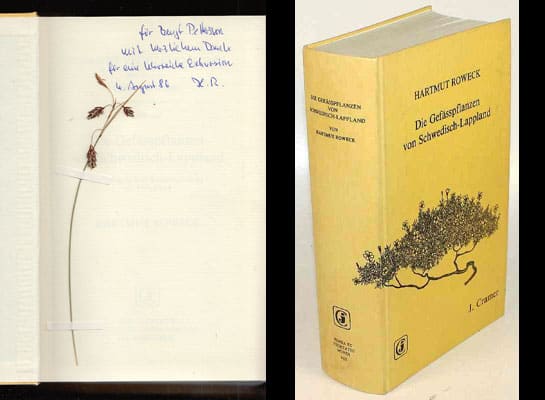 Hartmut Roweck : Die Gefässpflanzen von schwedisch-Lappland