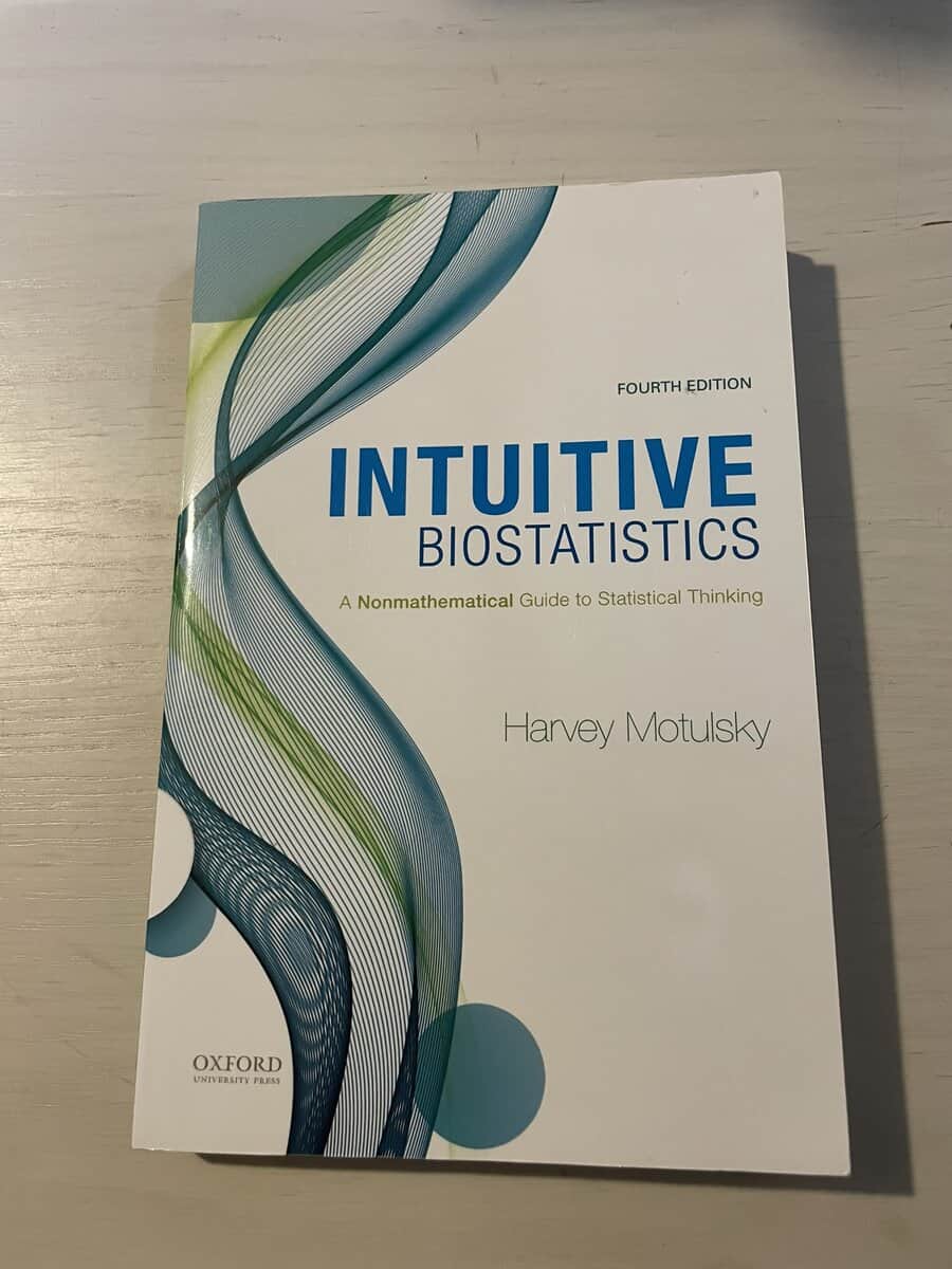 Harvey Motulsky : Intuitive biostatistics
