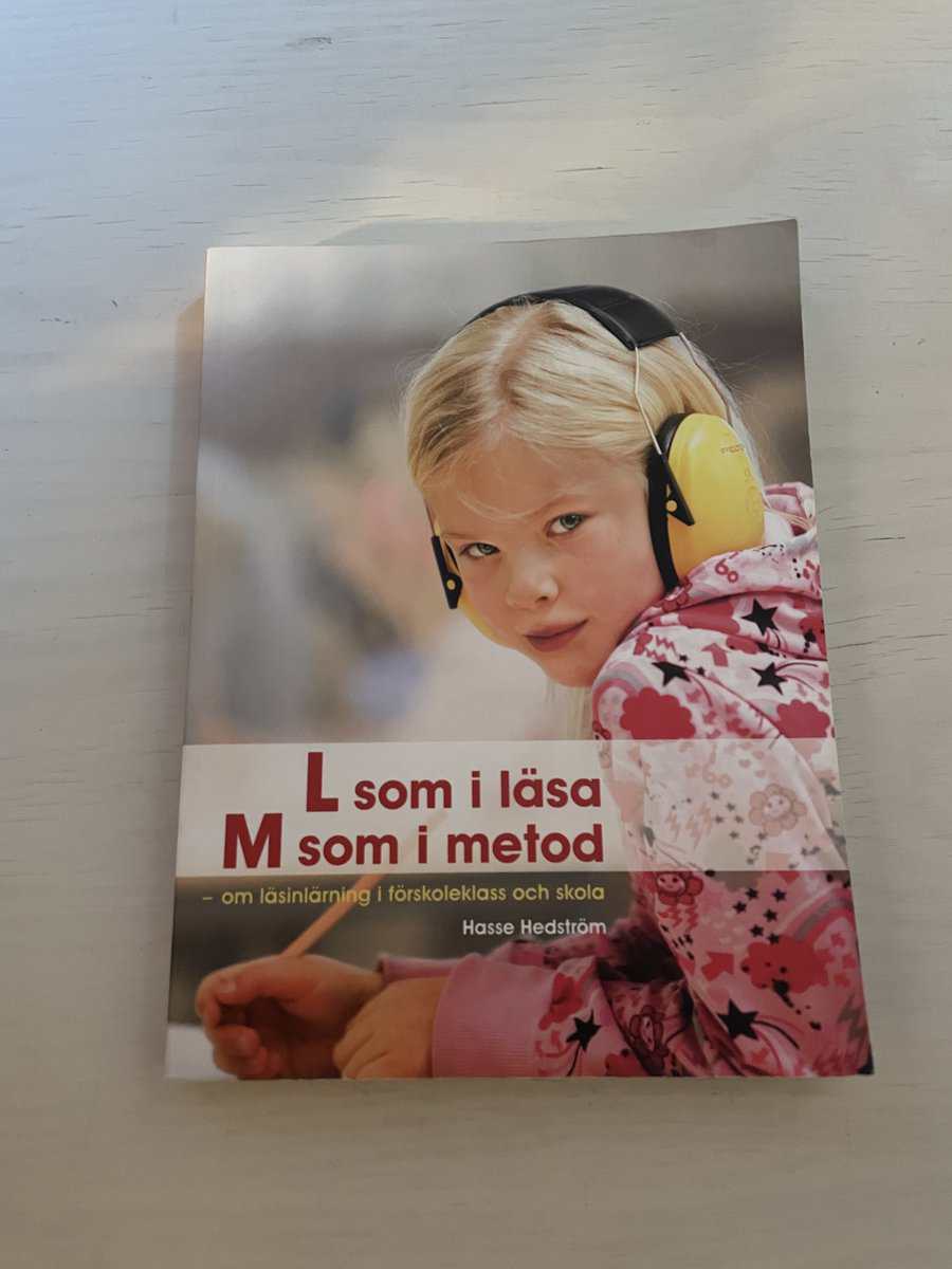 Hasse Hedström : L som i läsa, M som i metod